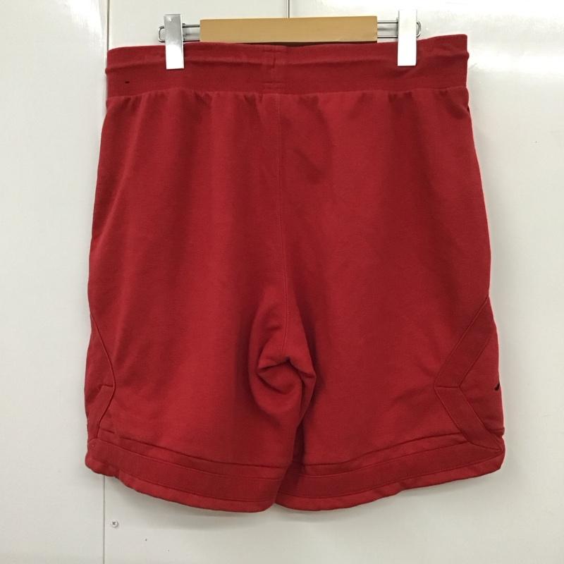 ジョーダンブランド JORDAN BRAND パンツ ショートパンツ DC7577-687 JUMPMAN DIAMOND FLC SHO スウェット ハーフパンツ バスケットボール L ワンポイント 赤 / レッド /  メンズ USED 古着 中古 10118094