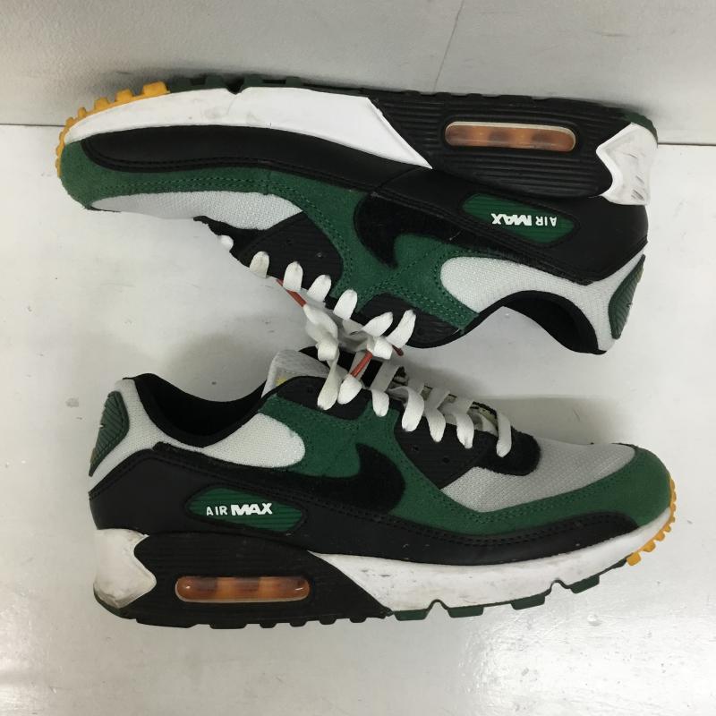 ナイキ NIKE スニーカー スニーカー DM0029-004 Air Max 90 Pure Platinum/Black 27.0cm ロゴ、文字 白 / ホワイト / X 黒 / ブラック / X 緑 / グリーン /  メンズ USED 古着 中古 10138993