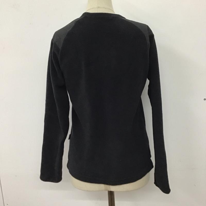 ザノースフェイス THE NORTH FACE カットソー 長袖 nlw11861 長袖カットソー クルーネックカットソー S 無地 黒 / ブラック /  レディース USED 古着 中古 10123809