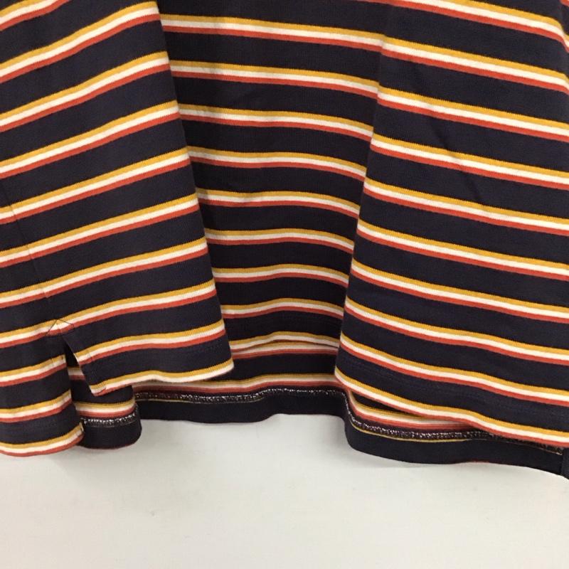 デザインティーシャツストアグラニフ Designtshirtsstoregraniph Tシャツ 半袖 半袖カットソー プリントTシャツ クルーネックカットソー S ボーダー柄 マルチカラー / マルチカラー /  メンズ USED 古着 中古 10145741