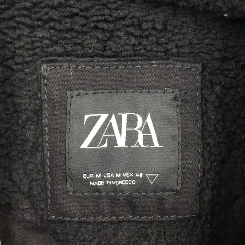 ザラ ZARA ジャケット、上着 ジャケット、ブレザー 裏ボア M 無地 黒 / ブラック /  メンズ USED 古着 中古 10119180