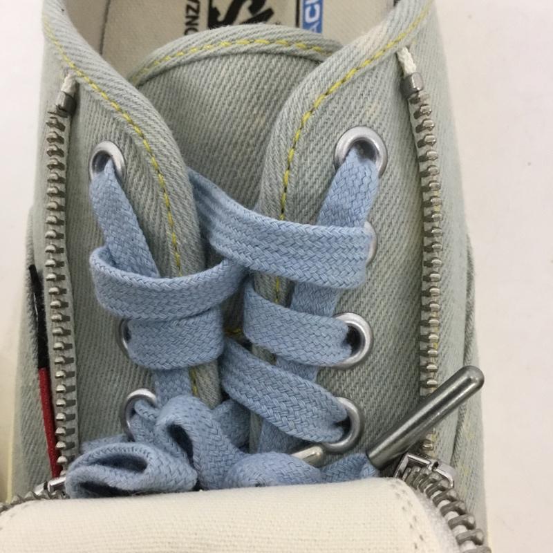 バンズ VANS スニーカー スニーカー 721454 UA Authentic Zip VLT LX シェーン ゴンザレス 27.5cm 箱有 27.5cm ロゴ、文字 水色 / ライトブルー /  メンズ USED 古着 中古 10128823