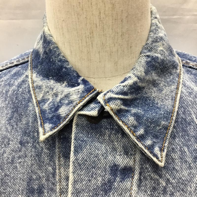 リーバイストラウスアンドコー Levi Strauss & co. ジャケット、上着 ジャケット、ブレザー デニムジャケット カラージャケット 長袖ジャケット ブルゾン Gジャン L 無地 インディゴ / インディゴ /  メンズ USED 古着 中古 10115231