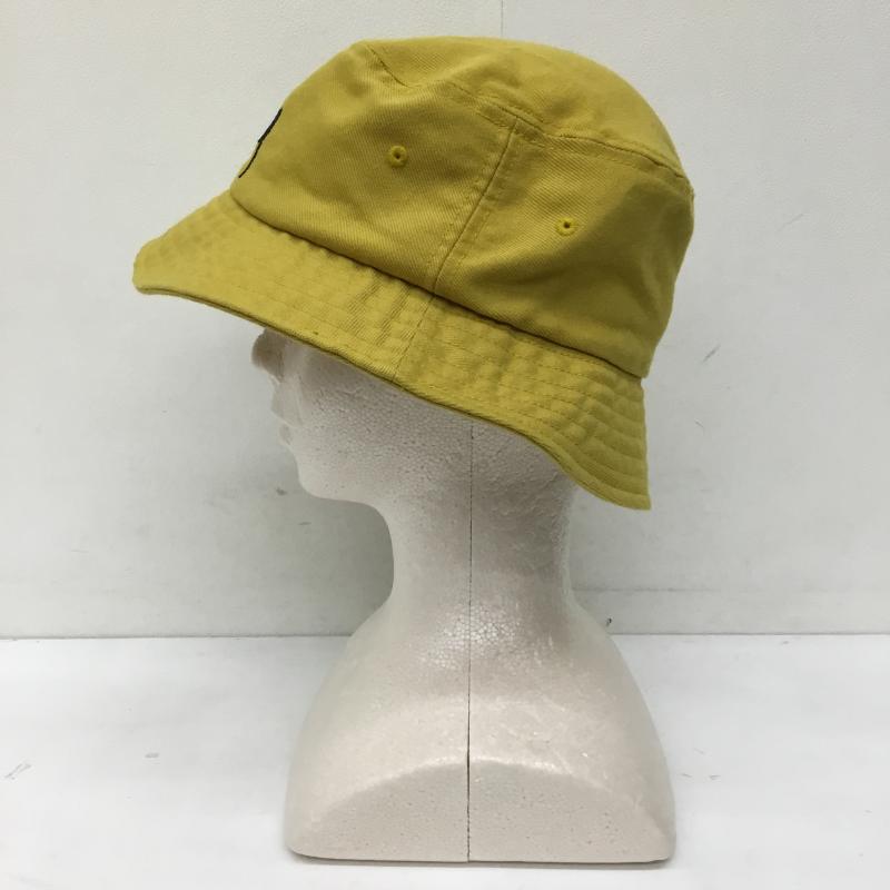 ステューシー STUSSY 帽子 ハット FREE ロゴ、文字 マスタード / マスタード /  メンズ USED 古着 中古 10140575