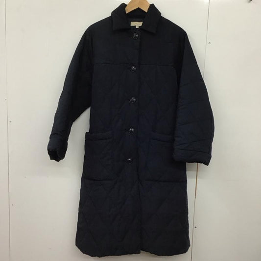 エムアンダーバー M_ コート コート一般 010eaf30-7120 ロングコート アウター FREE 無地 紺 / ネイビー /  レディース USED 古着 中古 10147698