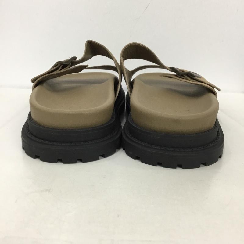 ジーユー GU サンダル サンダル UNDERCOVER ダブルストラップサンダル 28cm 28.0cm 無地 茶 / ブラウン /  メンズ USED 古着 中古 10149436