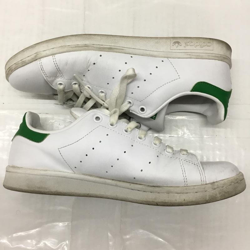アディダス adidas スニーカー スニーカー M20324 STAN SMITH スタンスミス 27cm 27.0cm ロゴ、文字 白 / ホワイト / X 緑 / グリーン /  メンズ USED 古着 中古 10110564