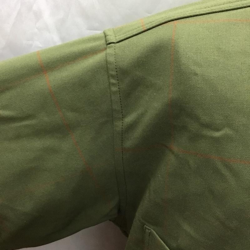 ジャーナルスタンダード JOURNAL STANDARD シャツ、ブラウス 長袖 長袖シャツ カラーシャツ ポケットシャツ 長袖カットソー チェックシャツ L チェック 緑 / グリーン /  メンズ USED 古着 中古 10115208