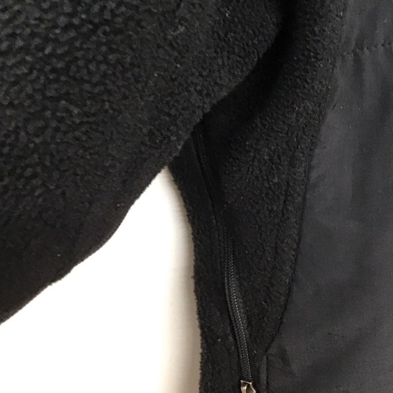 ザノースフェイス THE NORTH FACE ジャケット、上着 ジャンパー、ブルゾン ジップアップジャケット フリースジャケット アウター M ロゴ、文字 黒 / ブラック /  メンズ USED 古着 中古 10146701