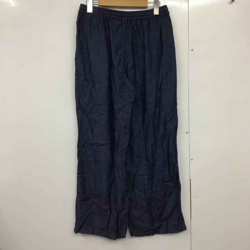 フリークスストア FREAK S STORE ボトムス ボトムス 1342248901173 レーヨンデニムイージーパンツ FREE 無地 青 / ブルー /  レディース USED 古着 中古 10141619