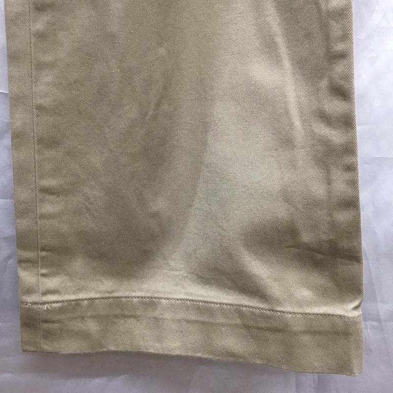 ポロラルフローレン POLO RALPH LAUREN パンツ チノパン チノパン カジュアルパンツ ワイドパンツ ストレートパンツ 40 無地 ベージュ / ベージュ /  メンズ USED 古着 中古 10112478