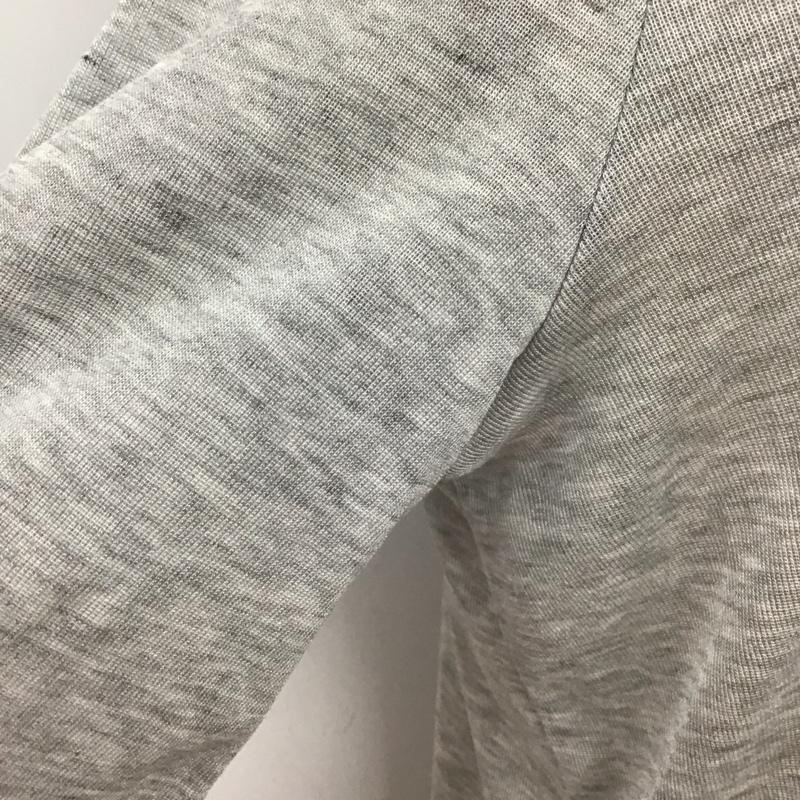 ニジュウサンク 23区 カーディガン 長袖 40 無地 灰 / グレー /  レディース USED 古着 中古 10121168