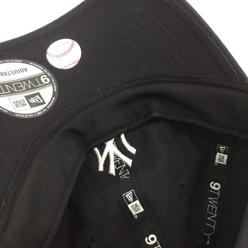 ニューエラ NEW ERA 帽子 キャップ NY ニューヨークヤンキース 9TWENTY ロゴ、文字 紺 / ネイビー /  メンズ USED 古着 中古 10146881