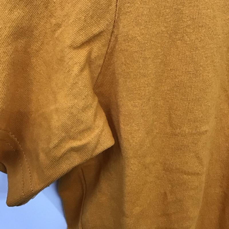 デウスエクスマキナ DEUS EX MACHINA Tシャツ 半袖 dmp238715b 半袖Tシャツ プリントTシャツ M プリント 橙 / オレンジ /  メンズ USED 古着 中古 10130741