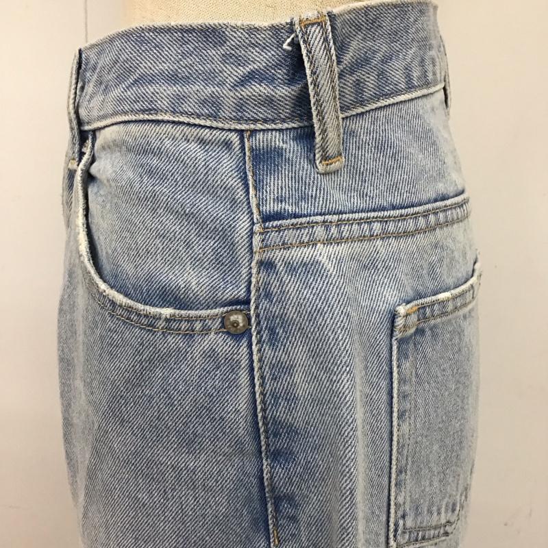 スライ SLY パンツ デニム、ジーンズ 030EAA11-3740 ワイドストレート ALEX HW WIDE-C 1 無地 水色 / ライトブルー /  レディース USED 古着 中古 10120145