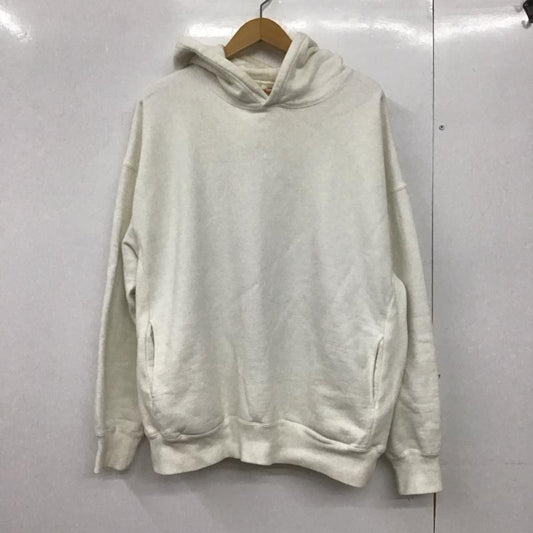 ゴールド GOLD パーカー 長袖 長袖パーカー プルオーバーパーカー スウェット S 無地 白 / ホワイト /  メンズ USED 古着 中古 10145937