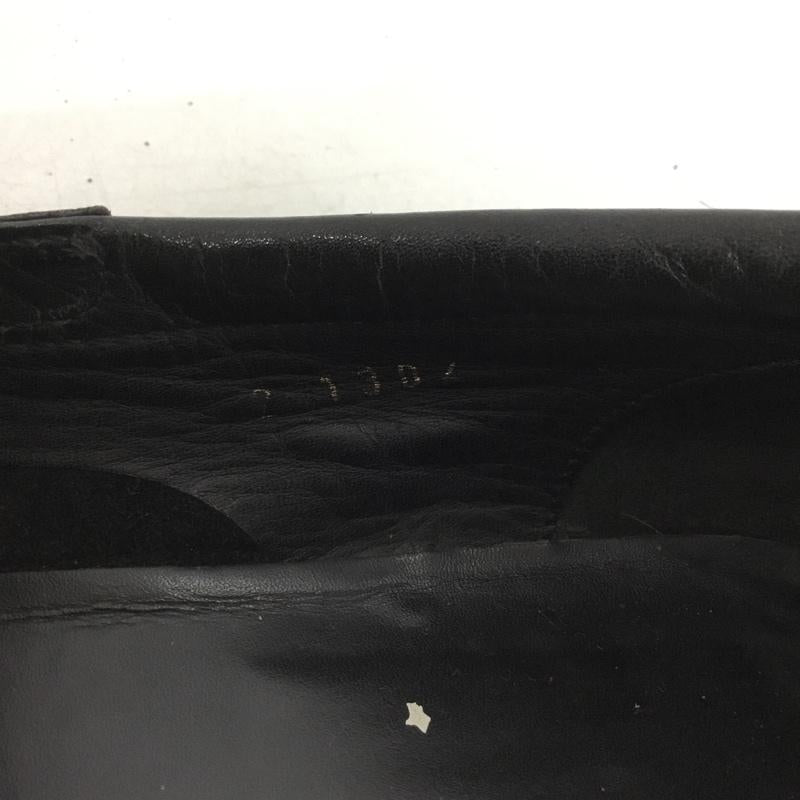プラダ PRADA ローファー ローファー 1302 スクエアトゥ 6.5 無地 黒 / ブラック /  メンズ USED 古着 中古 10149856