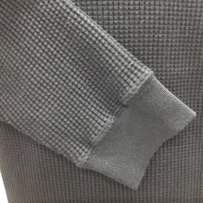 エフエイティー FAT カットソー 長袖 長袖カットソー クルーネックカットソー ロングスリーブカットソー M ロゴ、文字 紺 / ネイビー /  メンズ USED 古着 中古 10120264