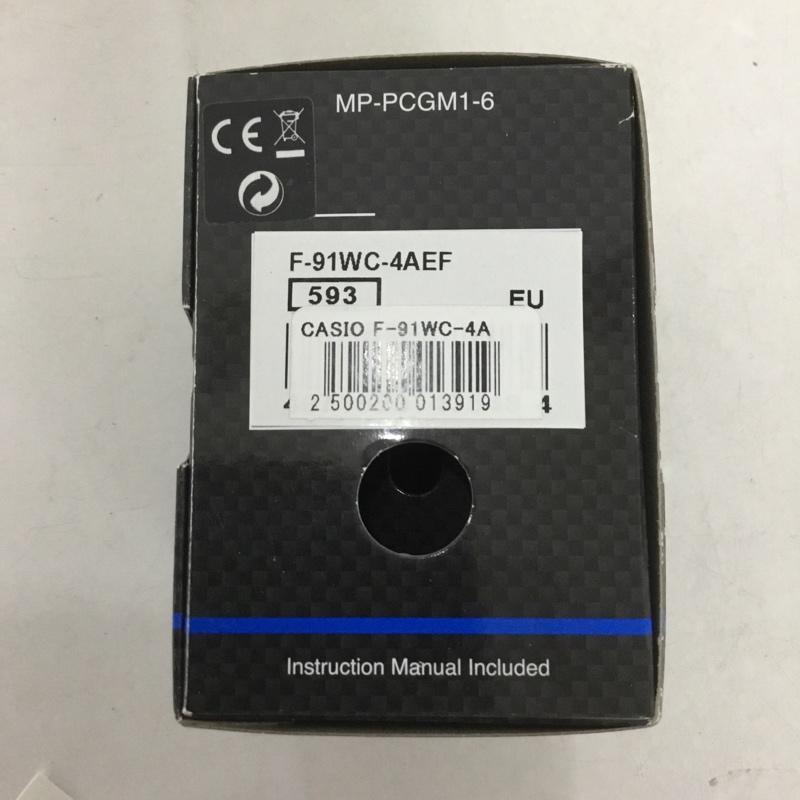 カシオ CASIO 腕時計 デジタル F-91WC F-91WC-4AEF チープカシオ チプカシ 無地 桃 / ピンク /  メンズ USED 古着 中古 10144078