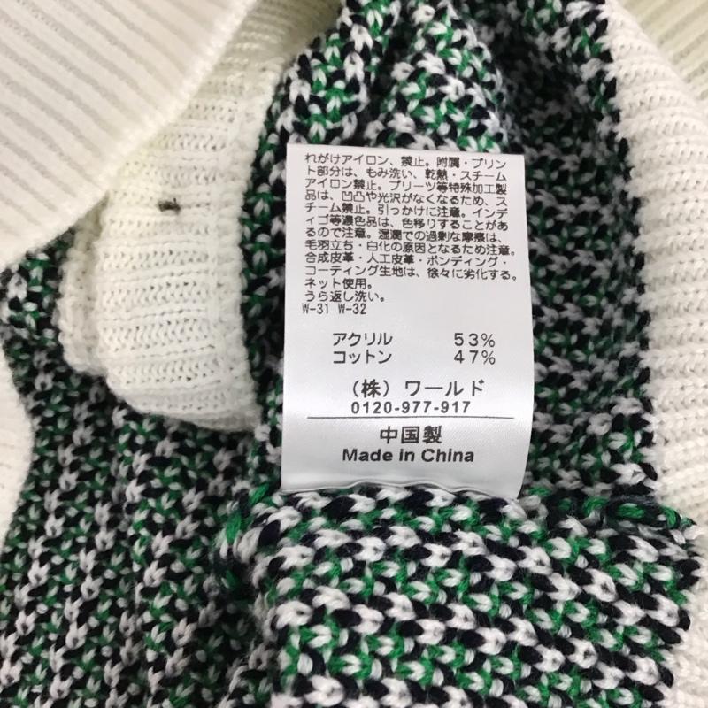 オペークドットクリップ OPAQUE.CLIP カーディガン 長袖 FREE  緑 / グリーン /  レディース USED 古着 中古 10130305