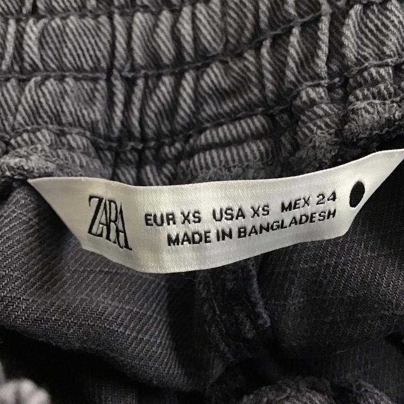 ザラ ZARA パンツ ワークパンツ、ペインターパンツ ワークパンツ スリムパンツ カジュアルパンツ XS 無地 黒 / ブラック /  メンズ USED 古着 中古 10141517