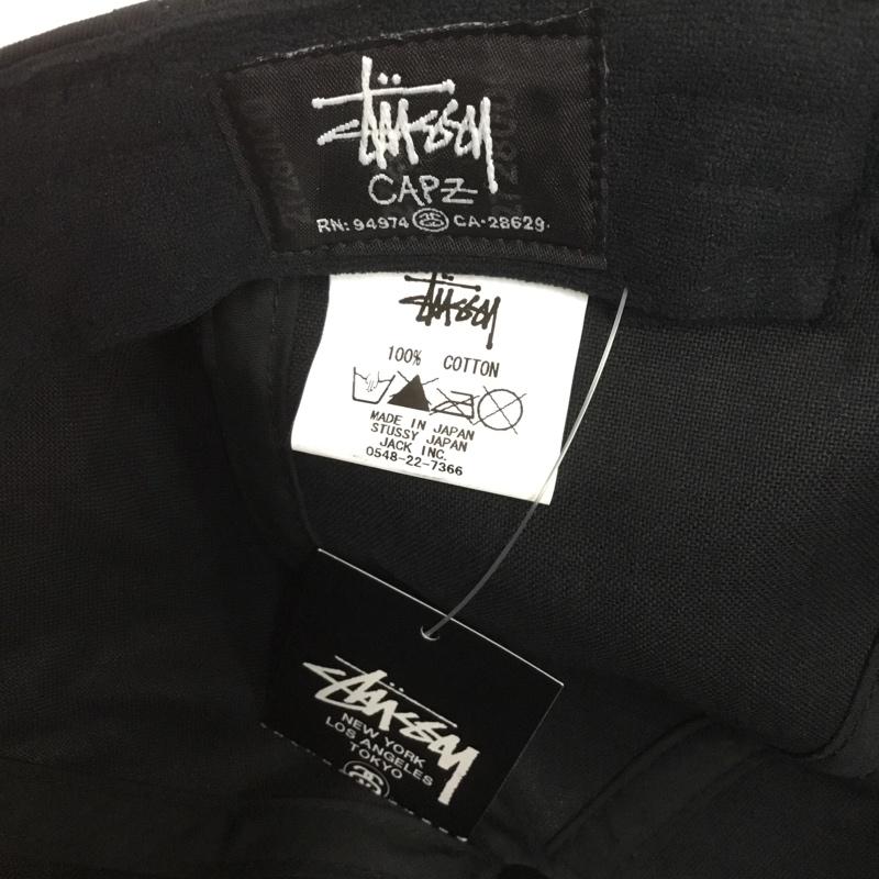 ステューシー STUSSY 帽子 キャップ mastermind JAPAN 6 Panel Ballcap タグ付き スカル 黒 / ブラック /  メンズ USED 古着 中古 10133400