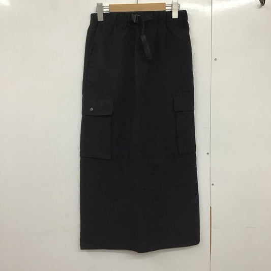 ローリーズファーム LOWRYS FARM スカート ロングスカート FREE 無地 黒 / ブラック /  レディース USED 古着 中古 10140758
