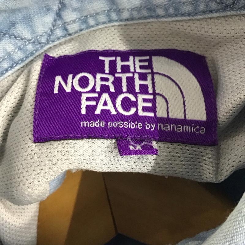 ザ ノースフェイス パープルレーベル THE NORTH FACE PURPLE LABEL シャツ、ブラウス 長袖 nt3067n LightDenimBDShirt 長袖デニムシャツ M 無地 インディゴ / インディゴ /  メンズ USED 古着 中古 10129660
