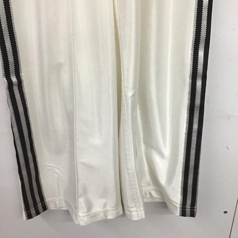 アディダス adidas パンツ ワークパンツ、ペインターパンツ jw1852 トラックパンツ ジャージ XXS ロゴ、文字 白 / ホワイト /  メンズ USED 古着 中古 10147701