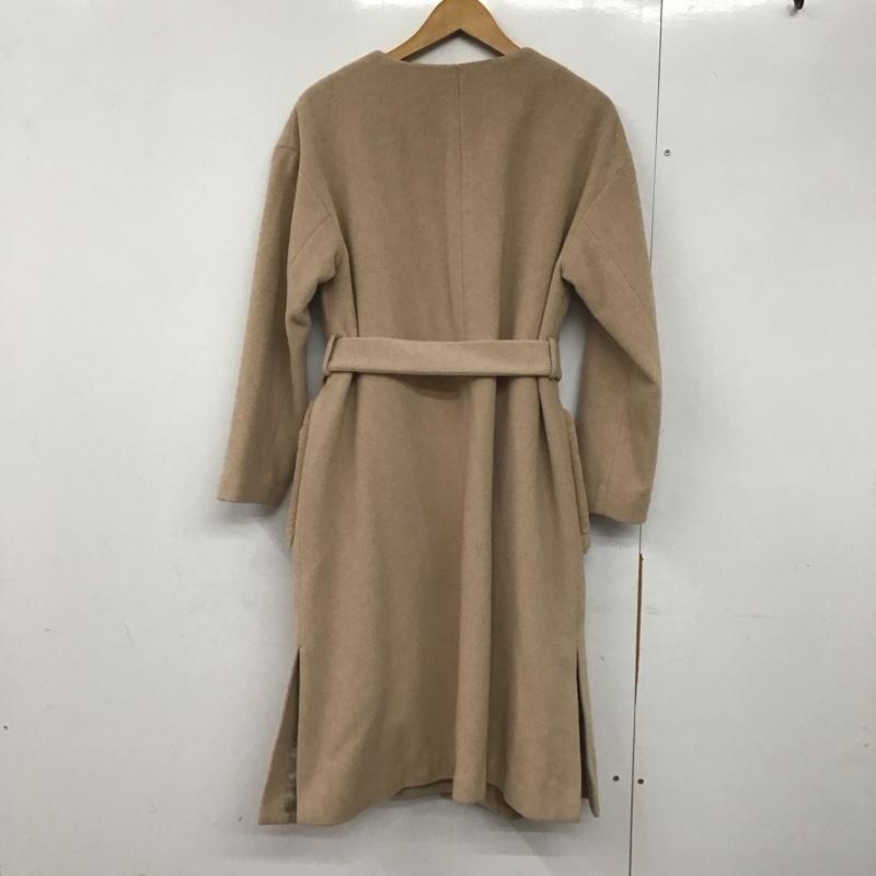 ナチュラルビューティーベーシック NATURAL BEAUTY BASIC ジャケット、上着 ジャケット、ブレザー 017-7252070 ロングコート アウター ノーカラージャケット M 無地 マルチカラー / マルチカラー /  レディース USED 古着 中古 10143736