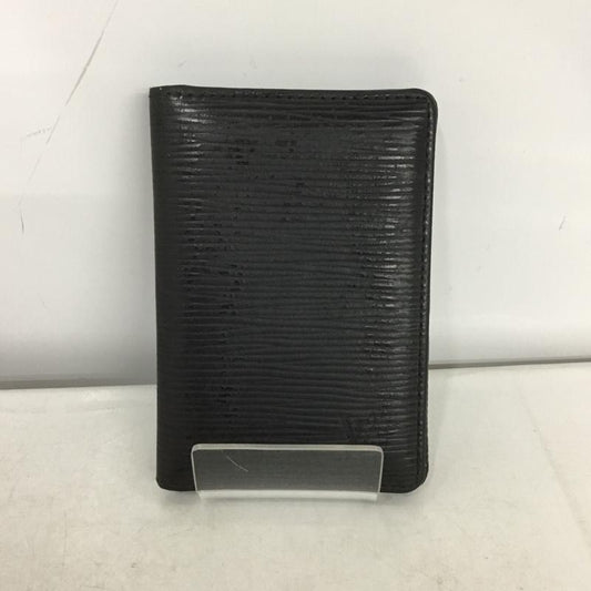 ルイヴィトン LOUIS VUITTON カードケース カードケース エピ 名刺入れ ロゴ、文字 黒 / ブラック /  メンズ USED 古着 中古 10132965