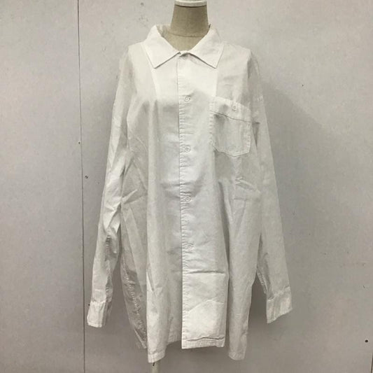 マウジー MOUSSY シャツ、ブラウス 長袖 010FSN30-0910 RYOTA DAIMON バックプリント FREE ロゴ、文字 白 / ホワイト /  レディース USED 古着 中古 10107932