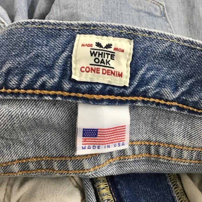 リーバイス Levi s パンツ デニム、ジーンズ 00505-1591 USA製 505 W31 L32 31インチ 無地 水色 / ライトブルー /  メンズ USED 古着 中古 10146351