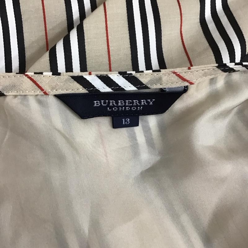 バーバリーロンドン Burberry London スカート ロングスカート FXB67-008 ストライプ ベージュ / ベージュ / X 黒 / ブラック / X 白 / ホワイト / X 赤 / レッド /  レディース USED 古着 中古 10113028