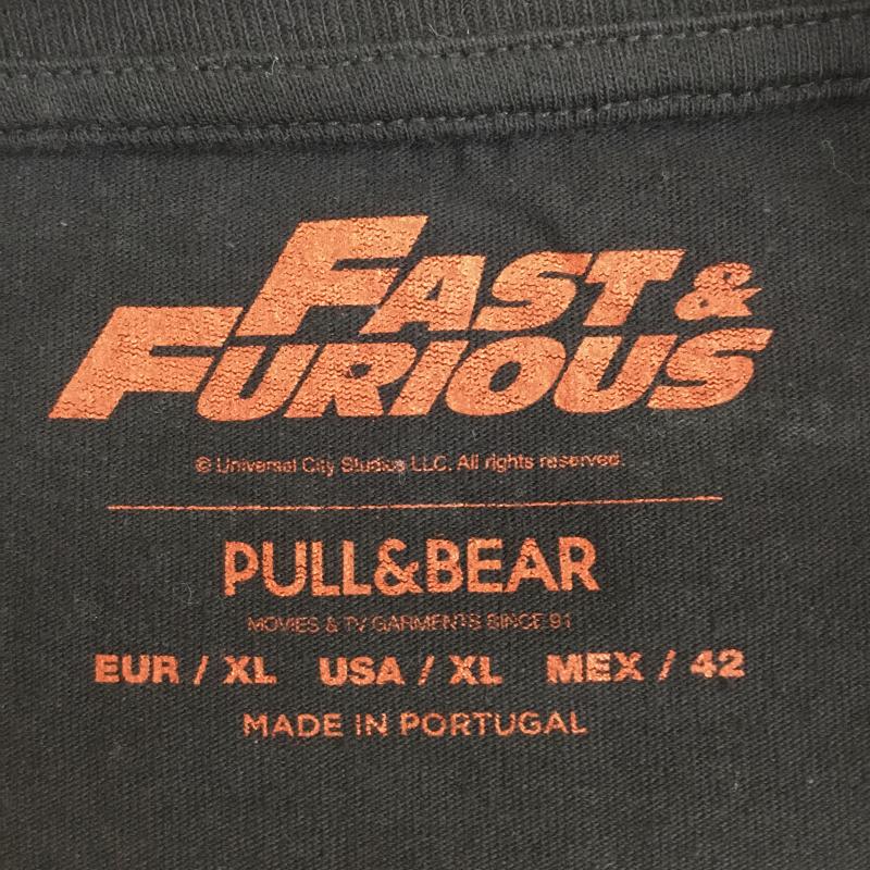 ＵＳＥＤ古着 USED/古着 Tシャツ 半袖 9244/557/800 ワイルドスピード デザイン Tシャツ 黒 XL プリント 黒 / ブラック /  メンズ USED 古着 中古 10148321