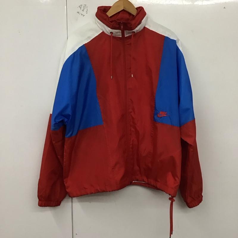 ナイキ NIKE ジャケット、上着 ジャンパー、ブルゾン aq1891-657 ナイロンジャケット ジップアップジャケット XXL ロゴ、文字 白 / ホワイト / X 青 / ブルー / X 赤 / レッド /  メンズ USED 古着 中古 10129829