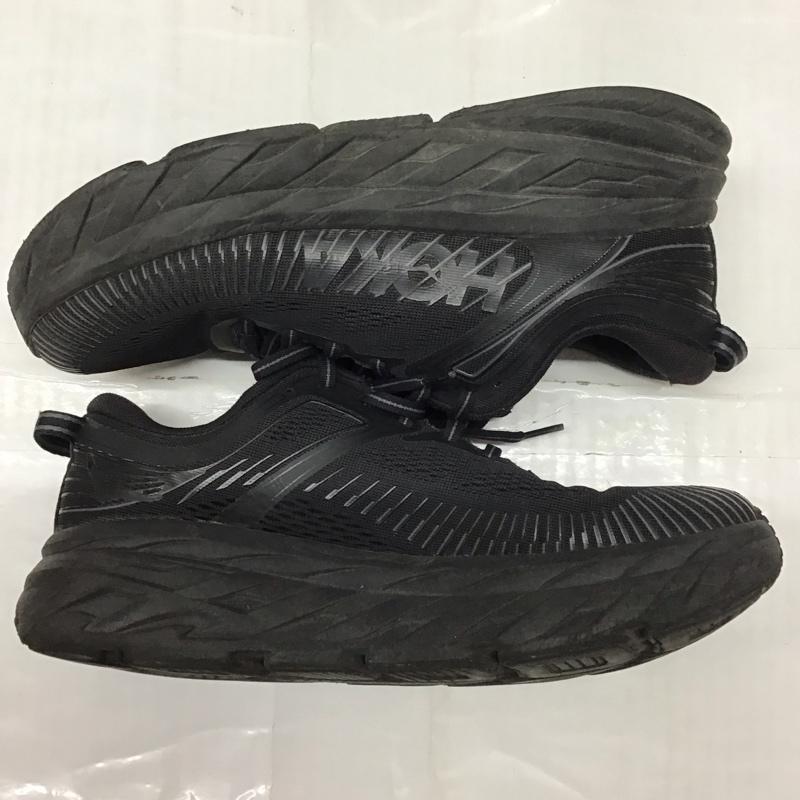 ホカオネオネ HOKA ONEONE スニーカー スニーカー 1110518 BBLC 25.5cm 25.5cm ロゴ、文字 黒 / ブラック /  メンズ USED 古着 中古 10116066