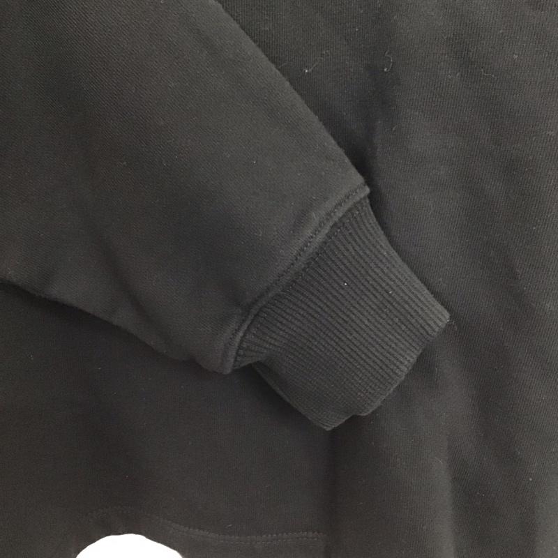 グラニフ graniph パーカー 長袖 長袖パーカー プルオーバーパーカー スウェット L プリント 黒 / ブラック /  メンズ USED 古着 中古 10145977