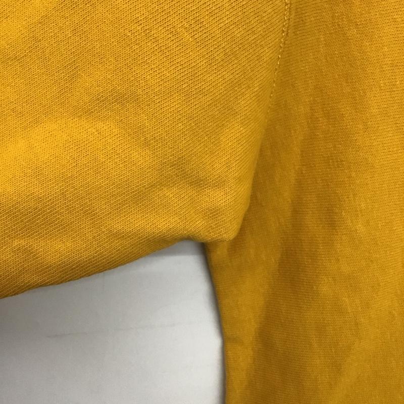 ビューティアンドユースユナイテッドアローズ BEAUTY&YOUTH UNITED ARROWS カットソー 長袖 長袖カットソー 無地カットソー クルーネック XL 無地 黄 / イエロー /  メンズ USED 古着 中古 10142590