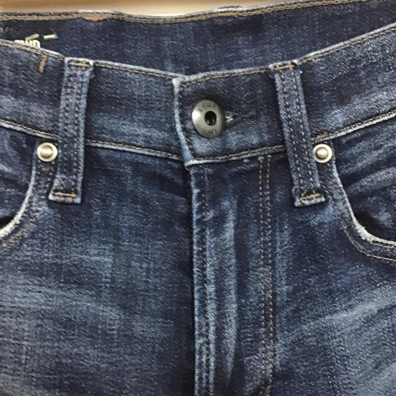 ジースターロゥ G-STAR RAW パンツ デニム、ジーンズ デニムパンツ スリムパンツ カジュアルパンツ ストレッチパンツ 27インチ 無地 インディゴ / インディゴ /  メンズ USED 古着 中古 10148956