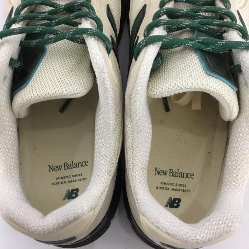 ニューバランス New Balance スニーカー スニーカー U990 GB4 Made in USA 29cm 箱有 29.0cm ロゴ、文字 アイボリー / アイボリー / X 黒 / ブラック / X 緑 / グリーン /  メンズ USED 古着 中古 10128822