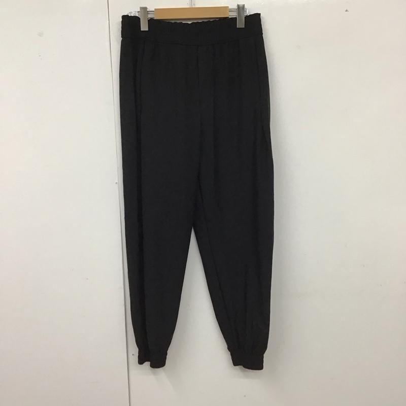 ザラ ZARA ボトムス ボトムス L 無地 黒 / ブラック /  レディース USED 古着 中古 10129801