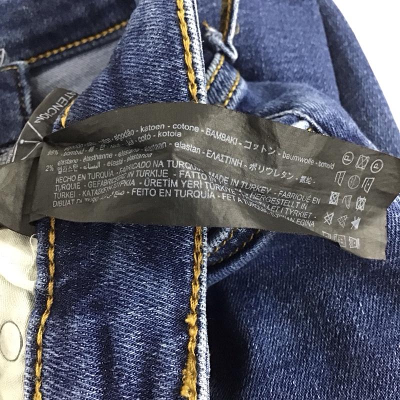 ザラ ZARA パンツ デニム、ジーンズ 6840 293 400 スキニー 36 無地 青 / ブルー /  レディース USED 古着 中古 10133746