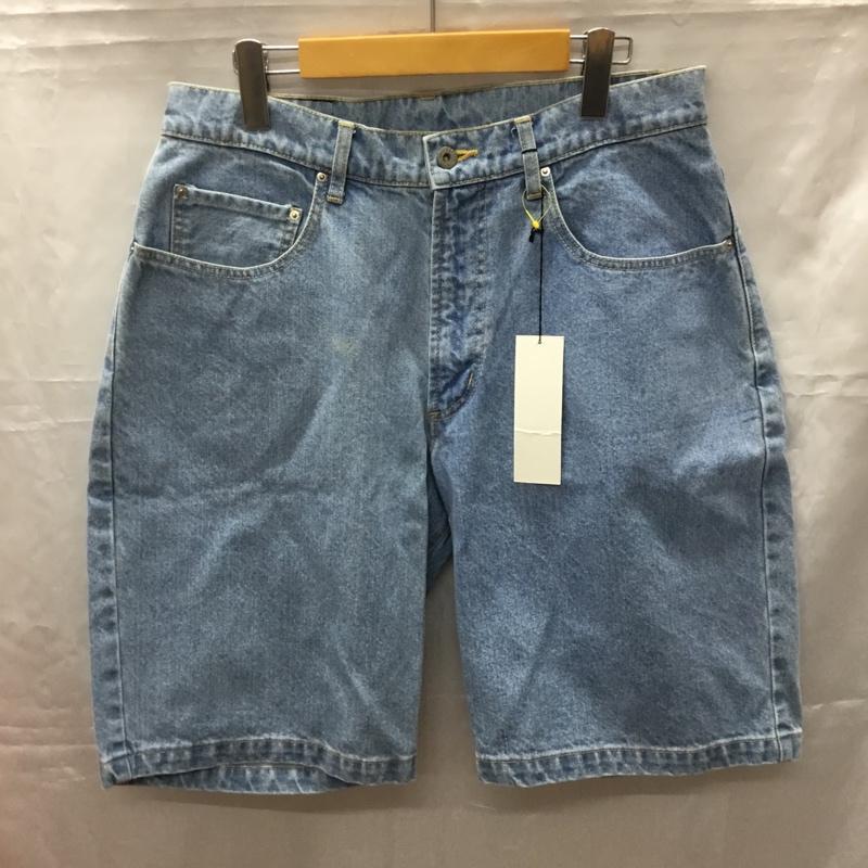 インターブリード INTERBREED パンツ ショートパンツ ハーフパンツ デニムショートパンツ カジュアルパンツ M 無地 インディゴ / インディゴ /  メンズ USED 古着 中古 10108392