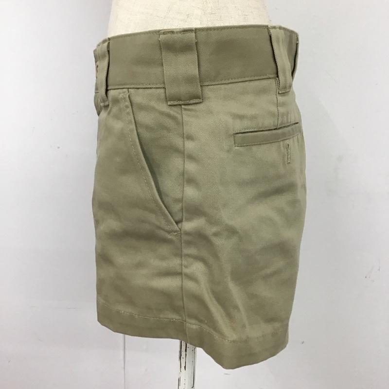 ディッキーズ Dickies パンツ ショートパンツ UL891H3 61cm ロゴ、文字 ベージュ / ベージュ /  レディース USED 古着 中古 10117231
