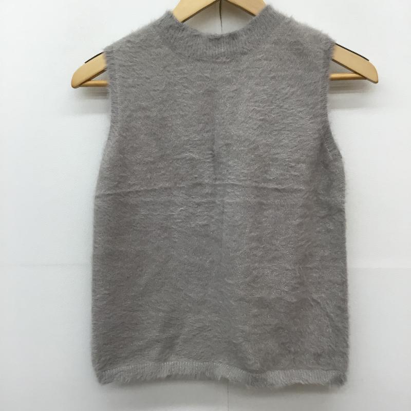 アースミュージックアンドエコロジー earth music&ecology アンサンブルニット 長袖 01000592400 FREE  グレージュ / グレージュ /  レディース USED 古着 中古 10143571