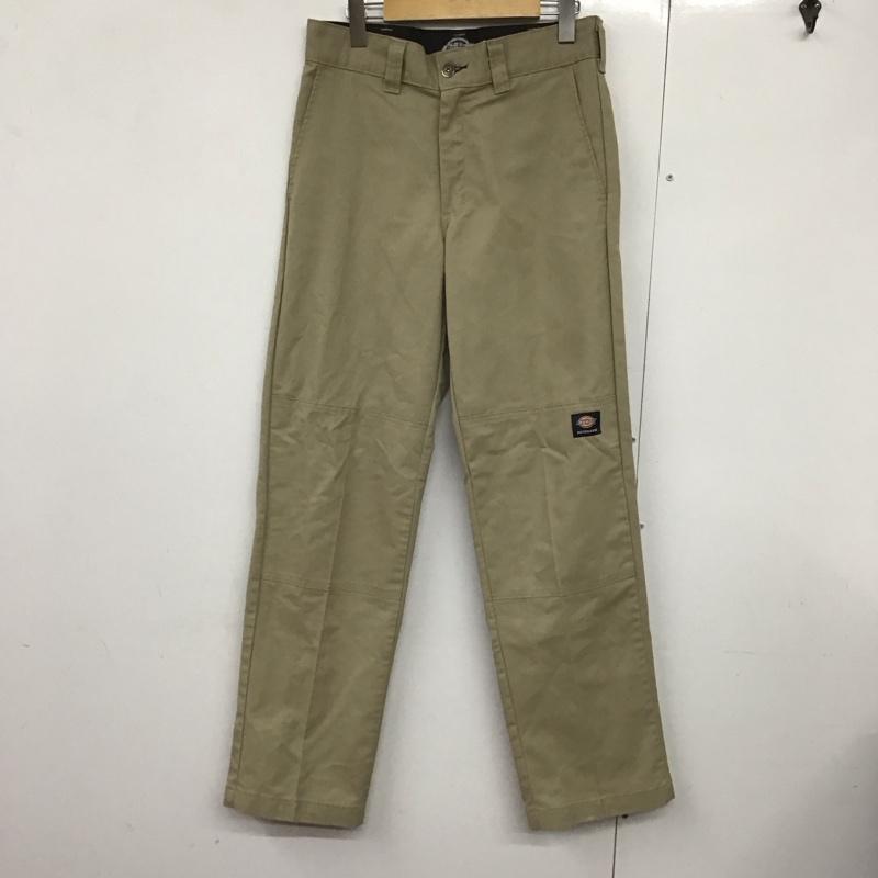 ディッキーズ Dickies パンツ ワークパンツ、ペインターパンツ ワークパンツ ワイドパンツ カジュアルパンツ 30インチ 無地 ベージュ / ベージュ /  メンズ USED 古着 中古 10140954