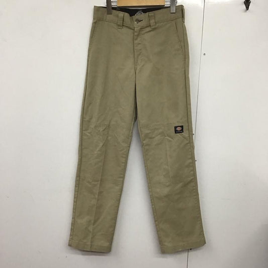 ディッキーズ Dickies パンツ ワークパンツ、ペインターパンツ ワークパンツ ワイドパンツ カジュアルパンツ 30インチ 無地 ベージュ / ベージュ /  メンズ USED 古着 中古 10140954