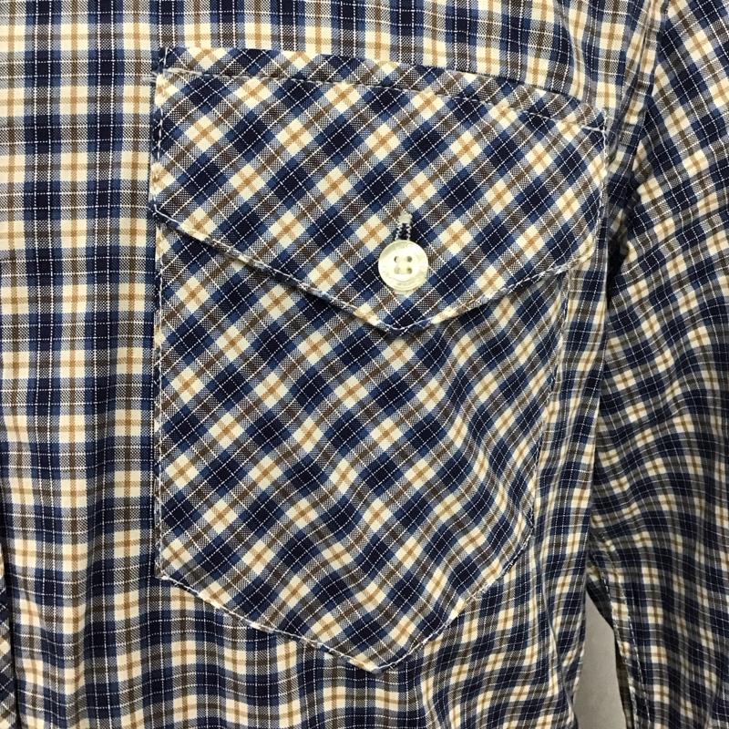 ドルチェアンドガッバーナ DOLCE&GABBANA シャツ、ブラウス 長袖 長袖シャツ チェックシャツ カラーシャツ ボタンダウンシャツ チェック マルチカラー / マルチカラー /  メンズ USED 古着 中古 10127742