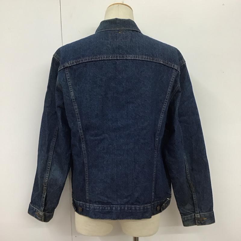 リーバイス Levi s ジャケット、上着 ジャケット、ブレザー 80S USA製 70506 Gジャン デニムジャケット アウター 42 無地 インディゴ / インディゴ /  メンズ USED 古着 中古 10110379
